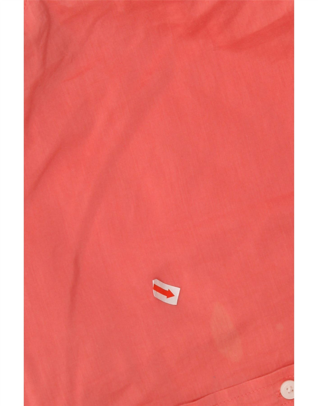 TOMMY HILFIGER Womens Shirt US 4 Small Red Cotton
