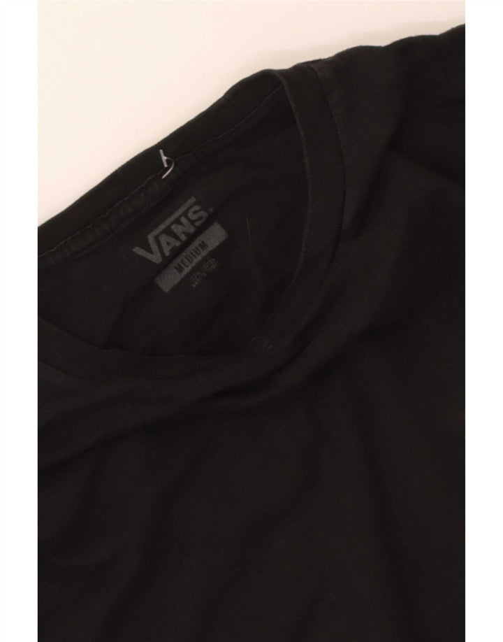 Vans Herren Grafik-Oberteil, langärmelig, mittelschwarz, Baumwolle