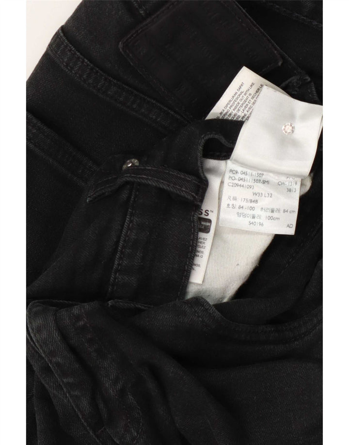 Levi's Damen 511 Slim Jeans W33 L32 Graue Baumwolle