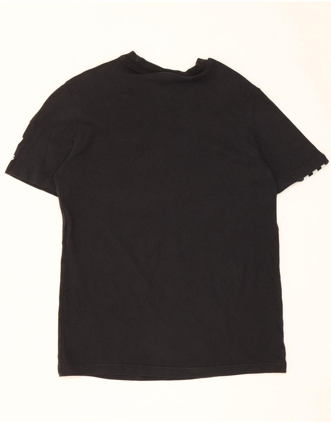 Adidas Damen T-Shirt Top UK 8 Small Schwarz