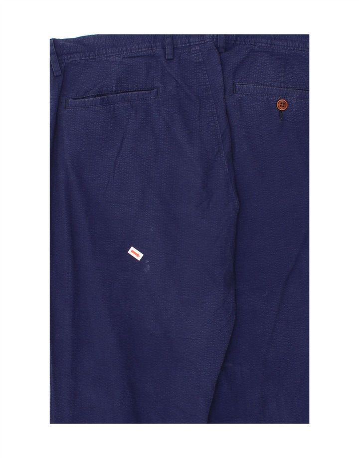 J. CREW Womens Slim Chino Trousers  W32 L30 Blue Cotton Vintage J. Crew and Second-Hand J. Crew from Messina Hembry 