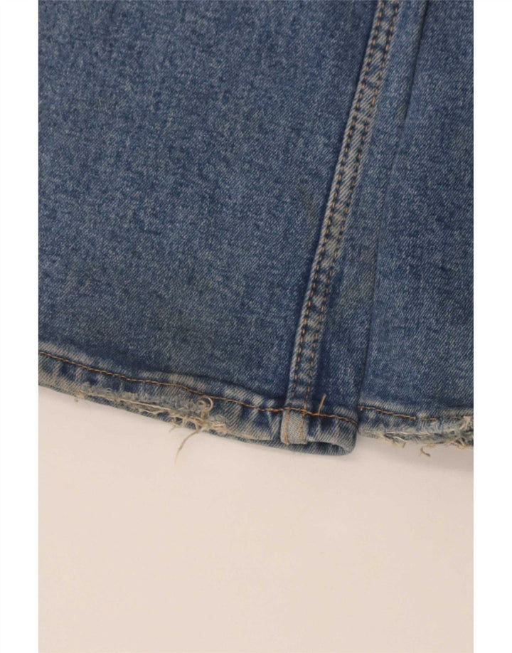 Zara Damen Schlagjeans EU 36 XS W26 L31 Blau