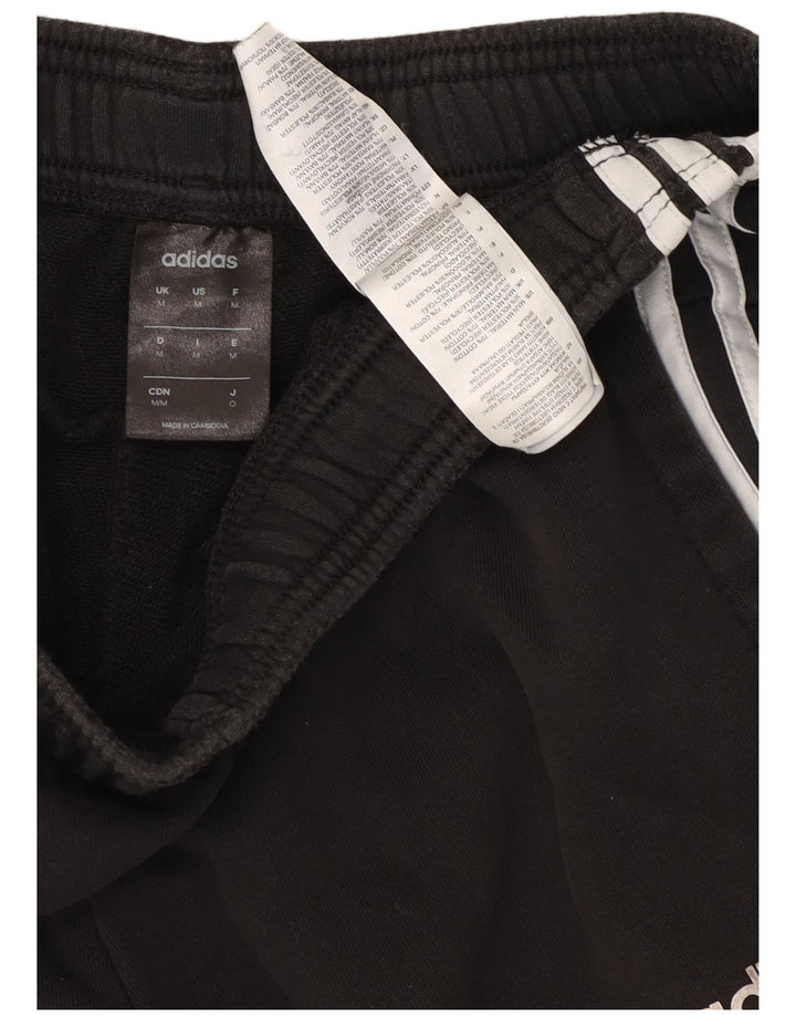 Adidas Herren-Trainingshose, Jogginghose, mittelschwarz, Baumwolle