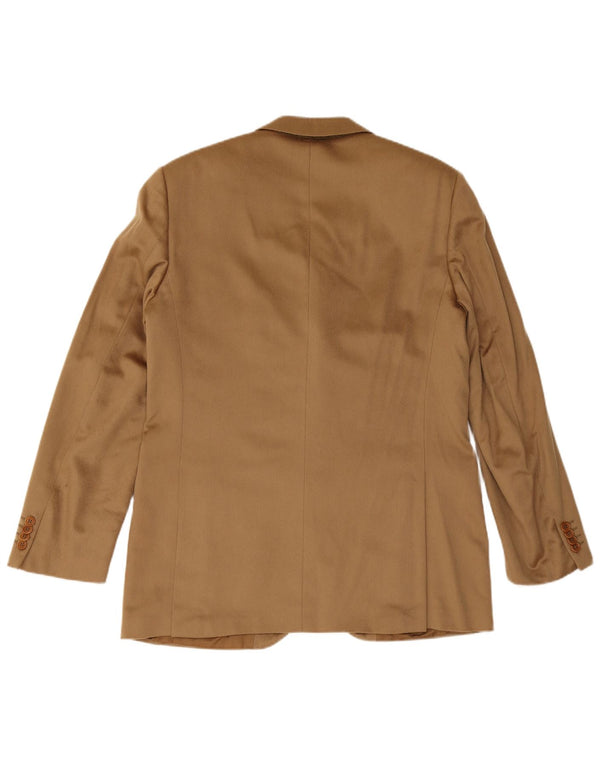 Piacenza Herren 3-Knopf-Blazerjacke IT 50 Large Beige Kaschmir