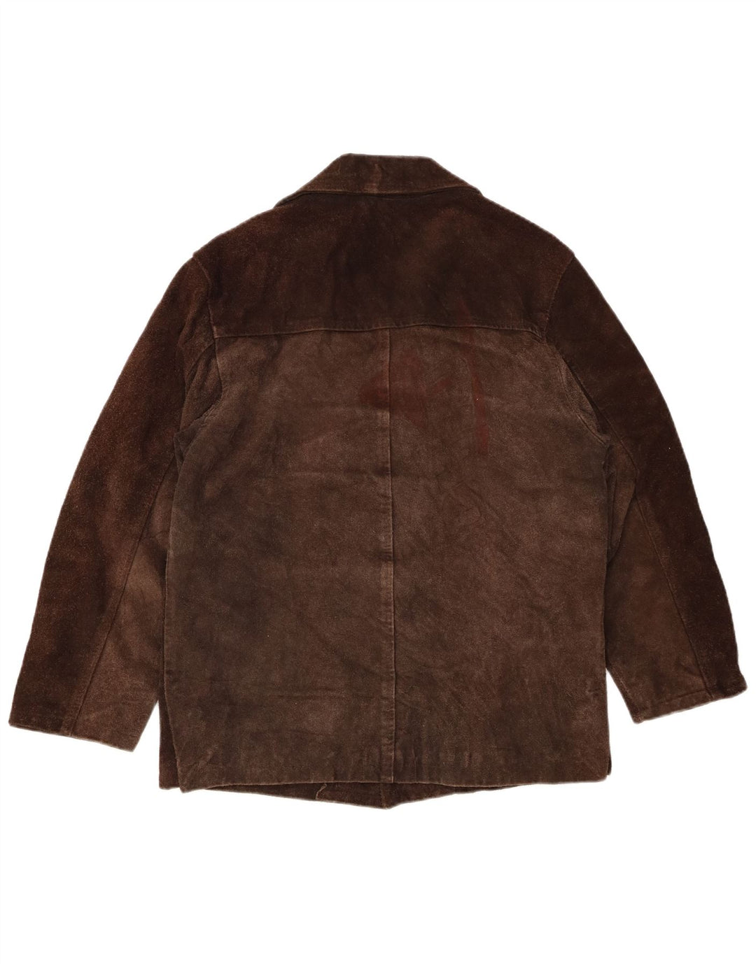 Vintage Herren Wildlederjacke UK 38 Mittelbraun