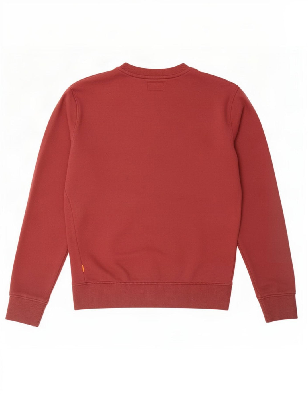 Timberland Herren-Sweatshirt mit normaler Passform, klein, rot, Baumwolle