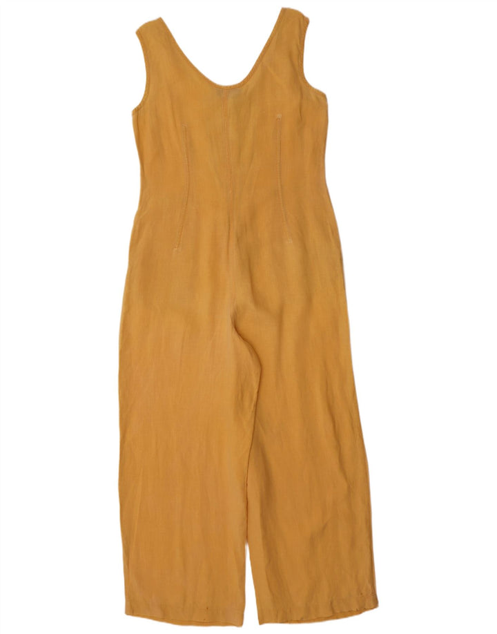 Ärmelloser Damen-Overall, EU 36, klein, Gelb