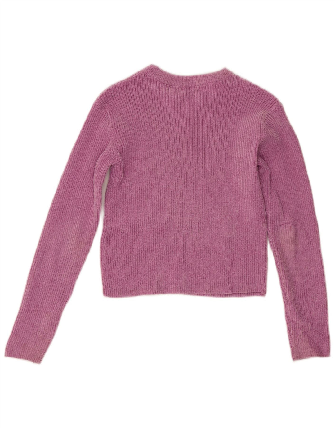 Marks & Spencer Crop Top für Mädchen, langärmlig, 11–12 Jahre, rosa, Polyester