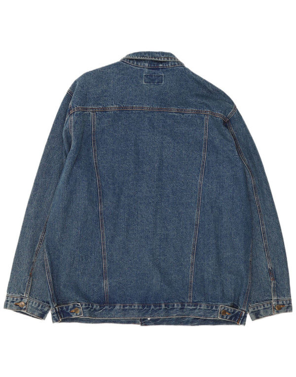 Jeaxxs Herren Jeansjacke IT 60/62 5XL Blaue Baumwolle