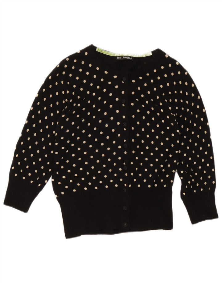 Marks & Spencer Damen-Strickjacke „Autograph“, Gr. 14, mittelschwarz