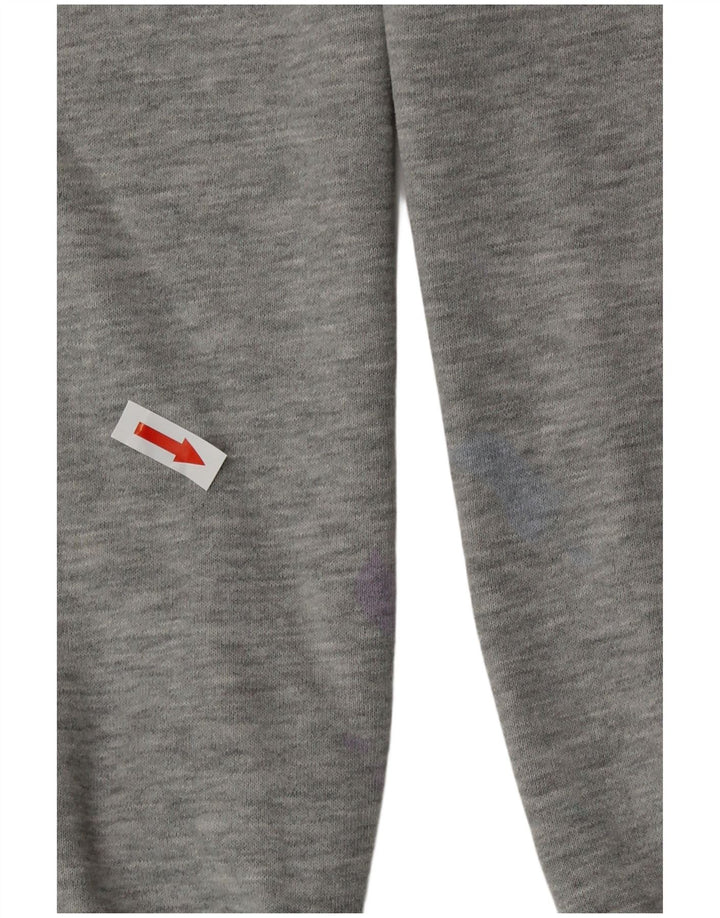 Superdry Damen-Trainingshose, Jogginghose, UK 12, mittelgraue Baumwolle