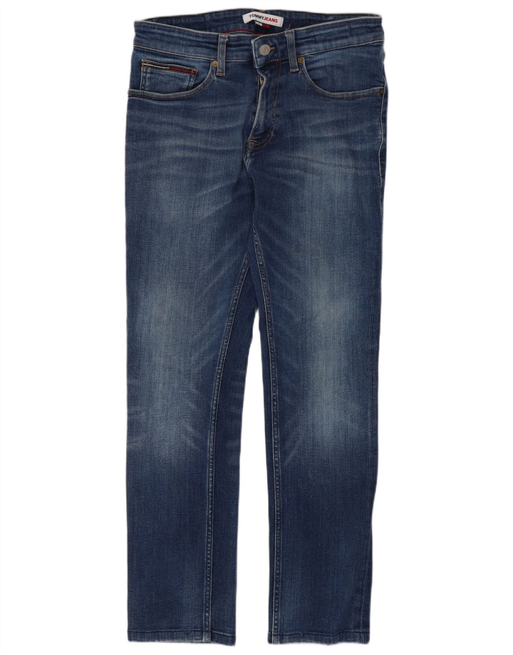 Tommy Hilfiger Damen Slim Jeans W31 L28 Blau