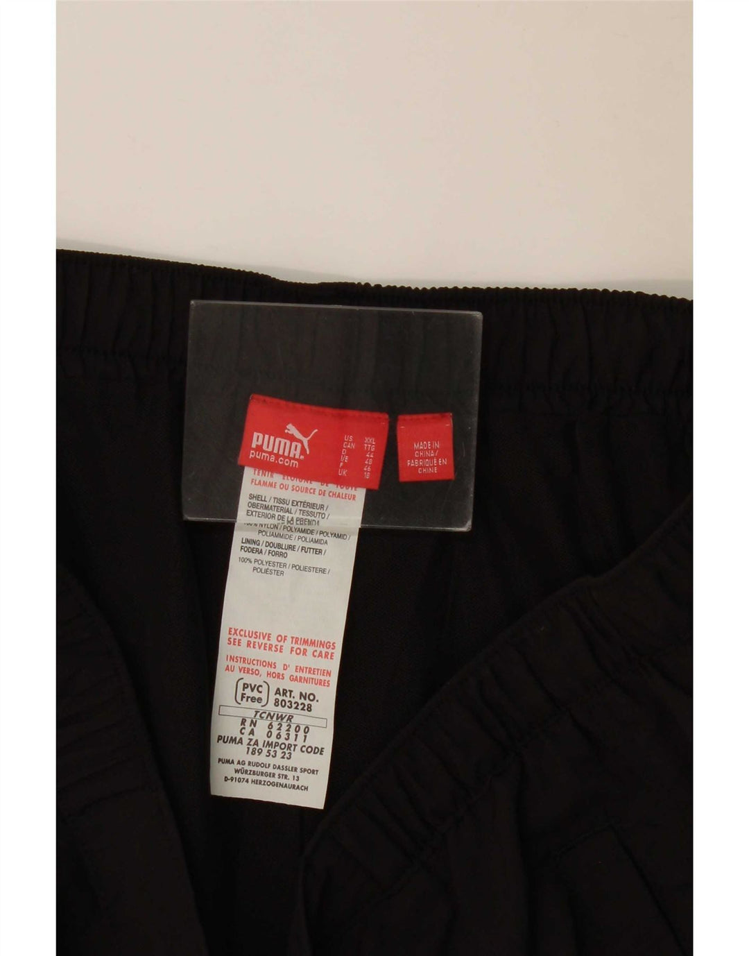 Puma Damen Cargo-Trainingshose UK 18 XL Schwarz Polyester