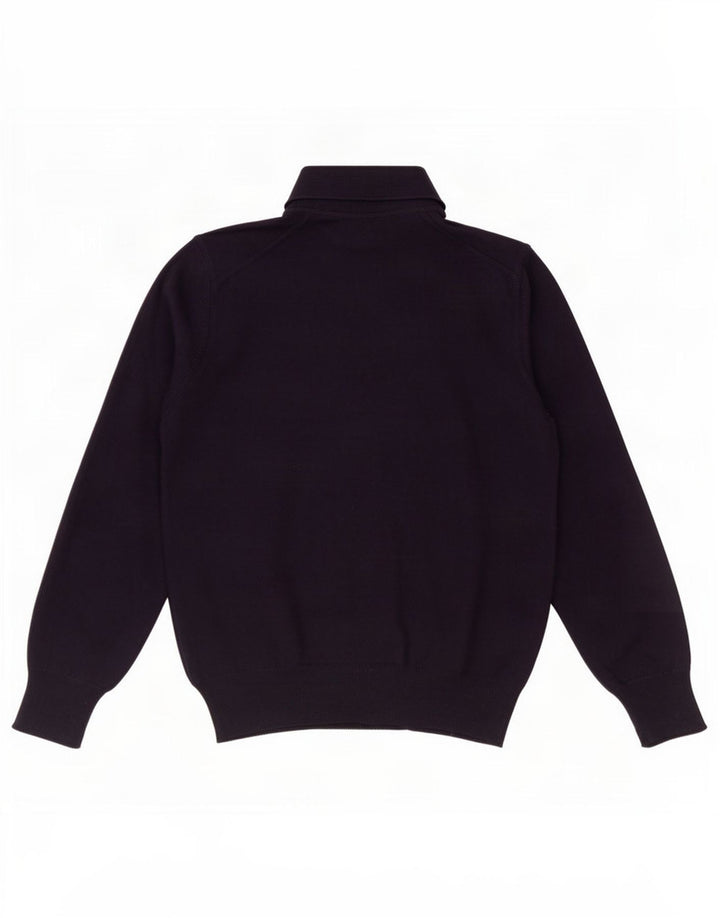 Zara Herren-Pullover mit Rollkragen, mittelgroß, Marineblau