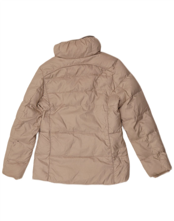 Zara Wattierte Jacke mit Kapuze für Mädchen, 13–14 Jahre, Beige