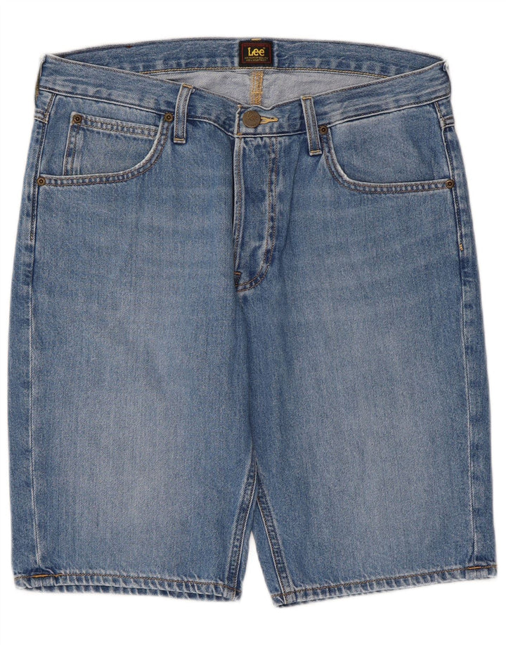 LEE Herren Jeansshorts W34 Large Blau