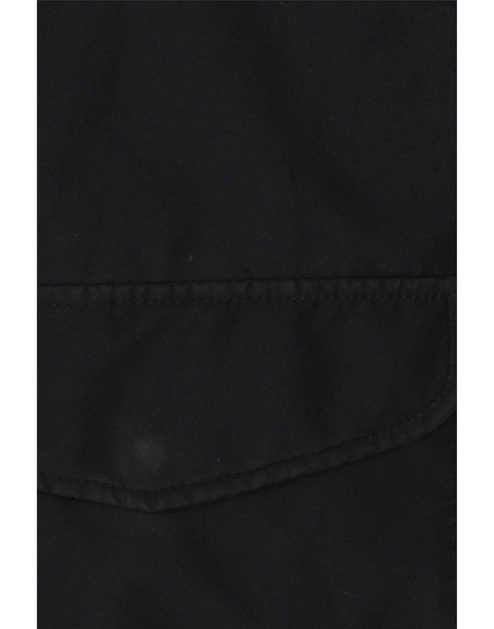 Fay Herren-Windbreaker-Mantel, UK 42, XL, Marineblau, Polyester