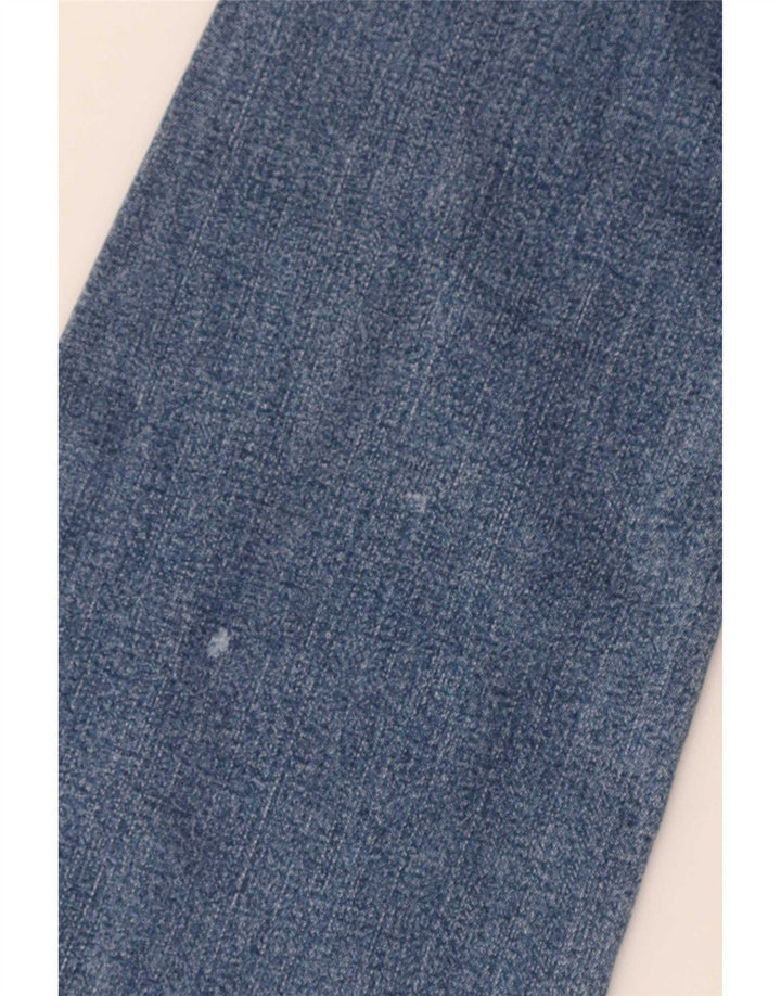 Levi's Damen 518 Super Low Bootcut Jeans Größe 3 Small W28 L32 Blaue Baumwolle