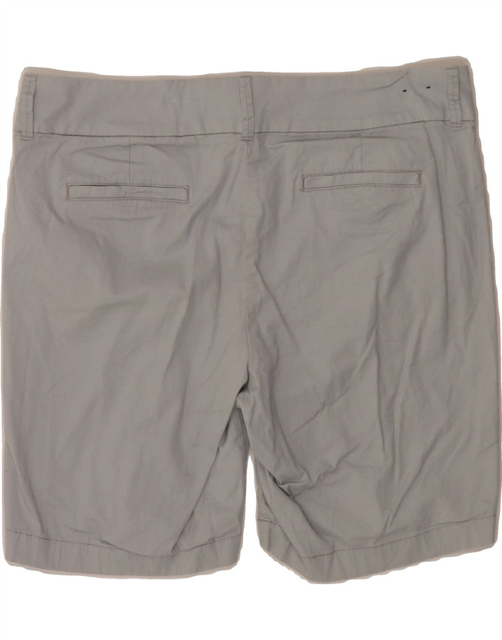 J. CREW Womens Chino Shorts US 14 XL W36 Grey Cotton Vintage J. Crew and Second-Hand J. Crew from Messina Hembry 
