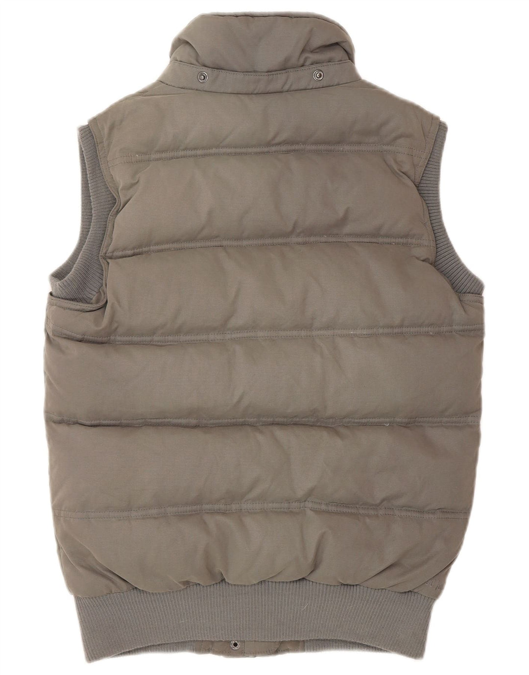 Fat Face Damen Wattierte Weste UK 8 Small Grau Polyester