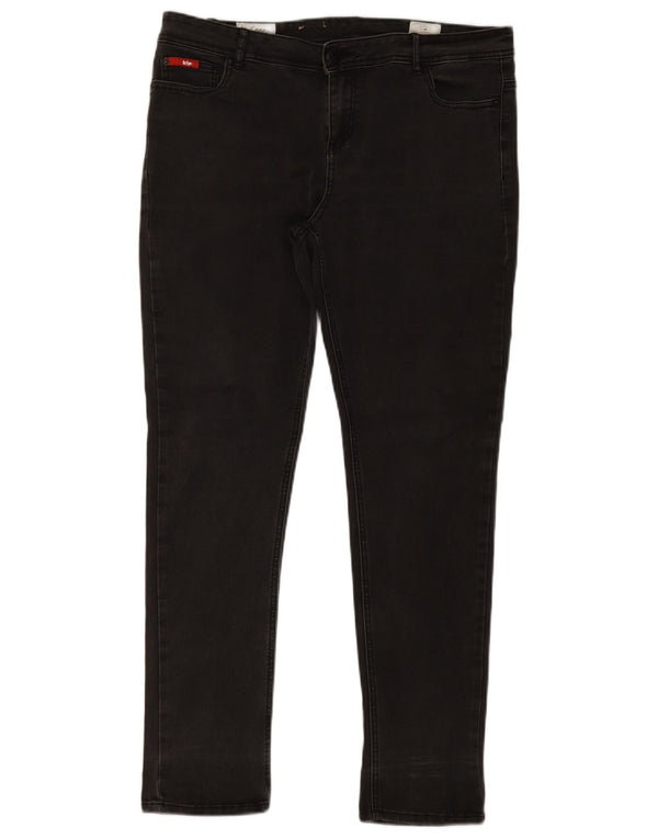 Lee Cooper Damen Slim Jeans UK 16 Large W34 L30 Graue Baumwolle