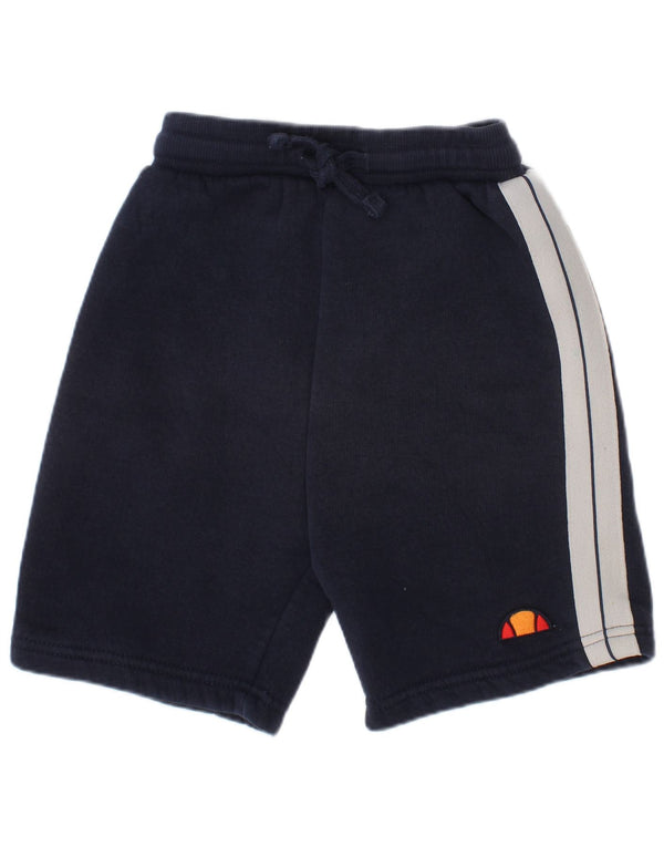 ELLESSE Sportshorts für Mädchen, 6–7 Jahre, Marineblau, Colourblock-Baumwolle