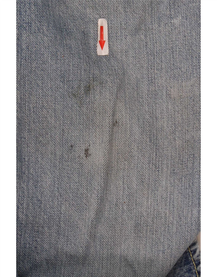 Levi's Herren 501 CT Straight Jeans W30 L32 Blaue Baumwolle