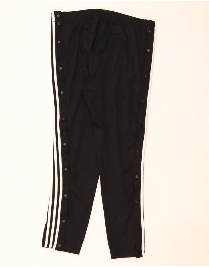 Adidas Damen Trainingshose UK 16/18 Large Schwarz Polyester