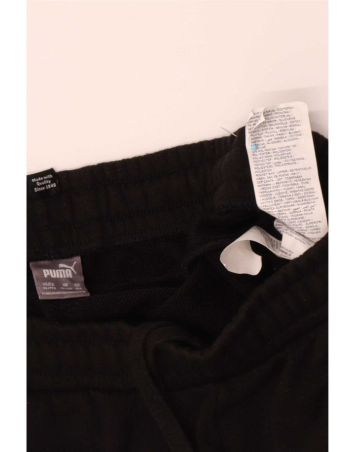 Puma Jungen Sportshorts 15–16 Jahre, schwarze Baumwolle