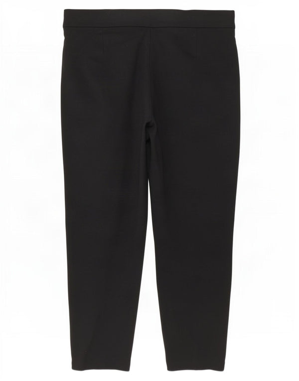 Marks & Spencer Damen-Kurzhose, UK 18, XL, B36, L25, schwarze Viskose