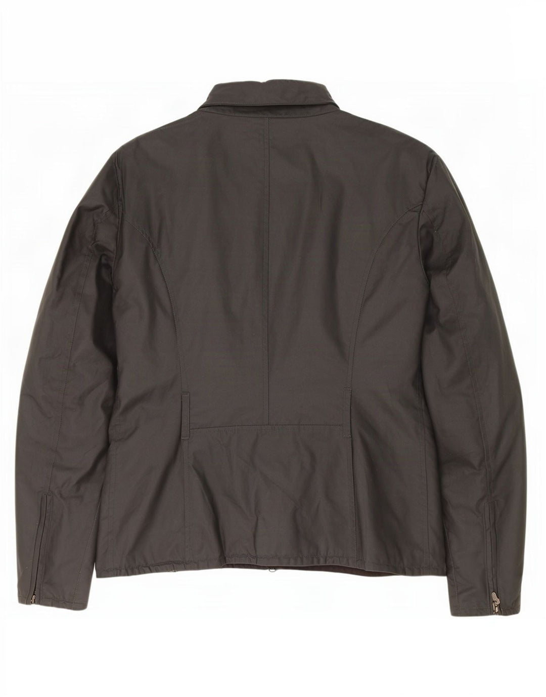 Belstaff Damen Utility Jacke IT 46 Large Marineblaue Baumwolle