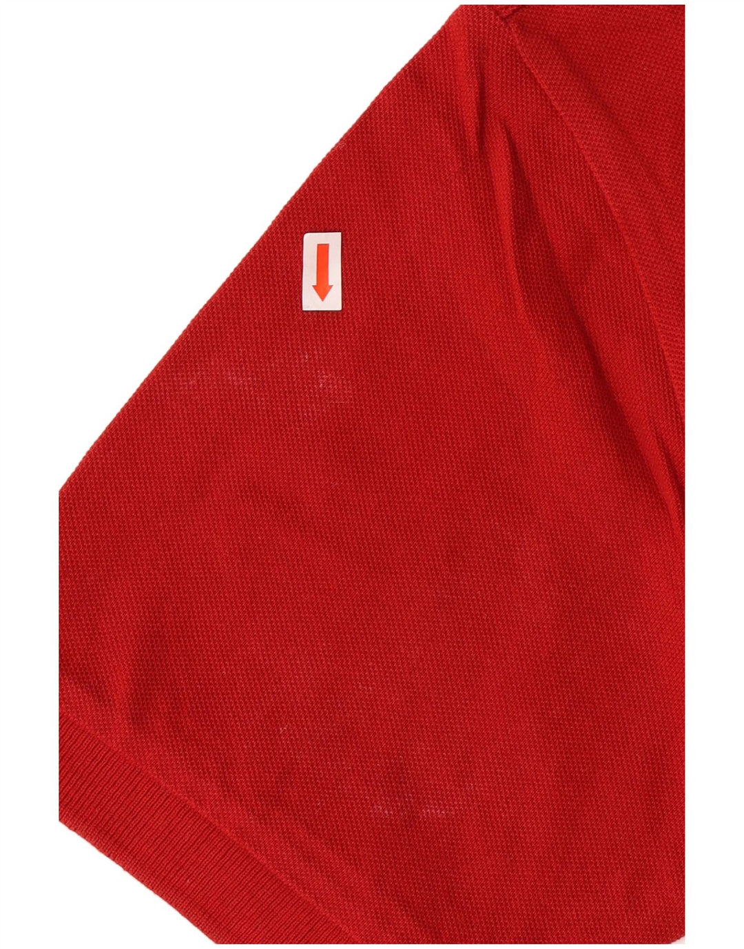 Kappa Herren-Poloshirt, klein, rote Baumwolle