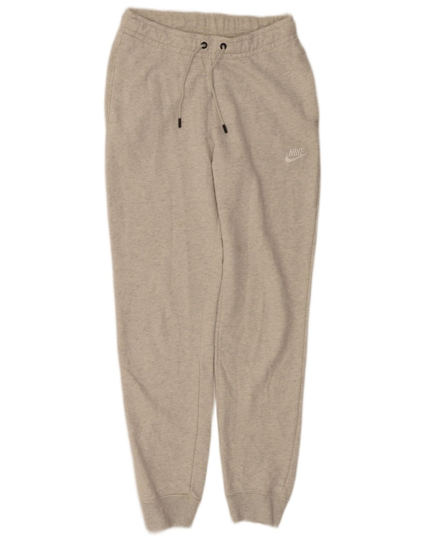 Nike Damen Trainingshose Jogger UK 6 XS Graue Baumwolle