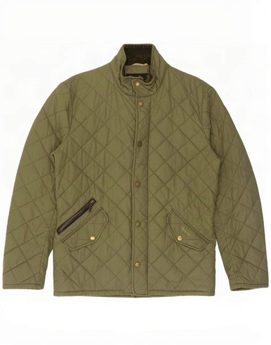 Barbour Herren Steppjacke UK 36 Small Grün