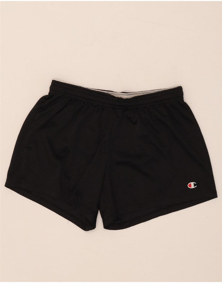 Champion Damen Sportshorts UK 12 Medium Schwarz