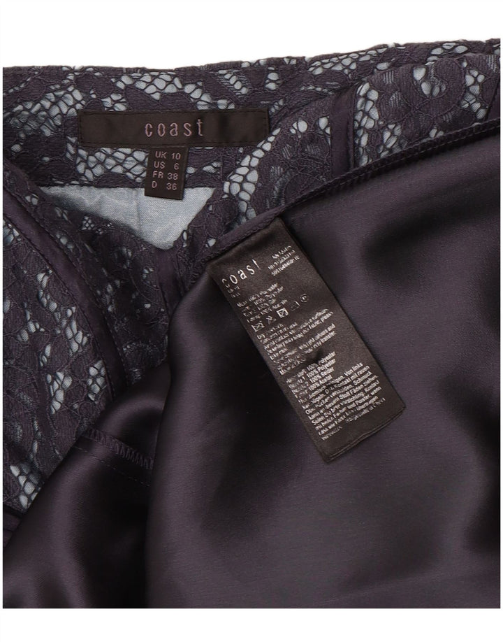 Trägerloses Kleid für Damen von Coast, UK 10, Größe S, Lila, Polyester