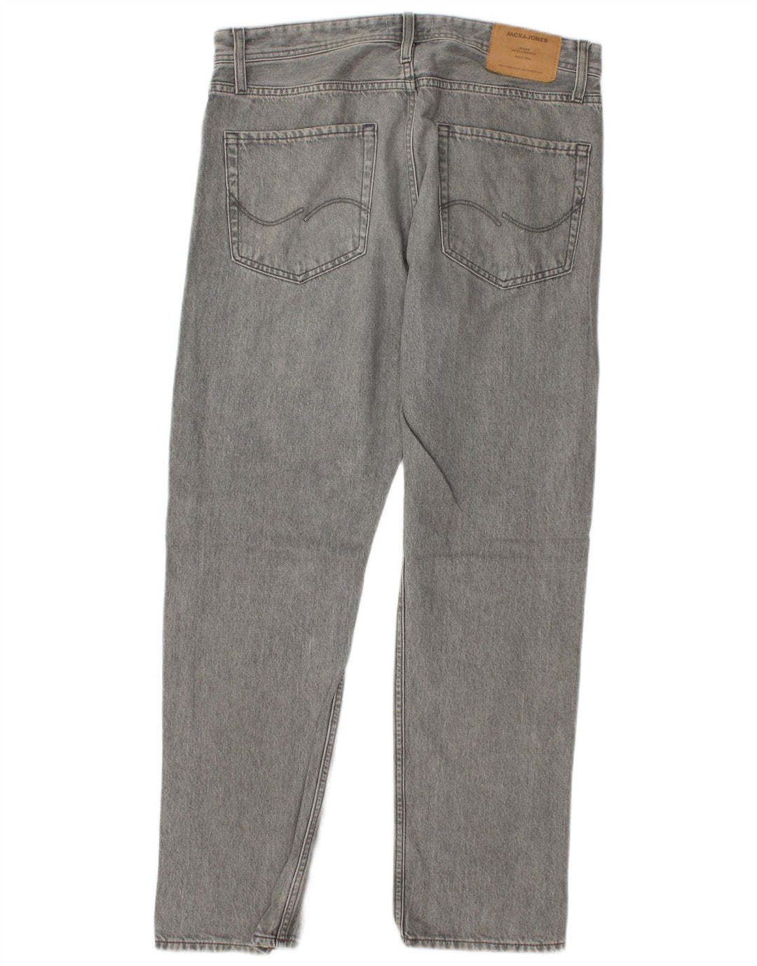 Jack & Jones Herren GLENN Slim Jeans W32 L32 Graue Baumwolle