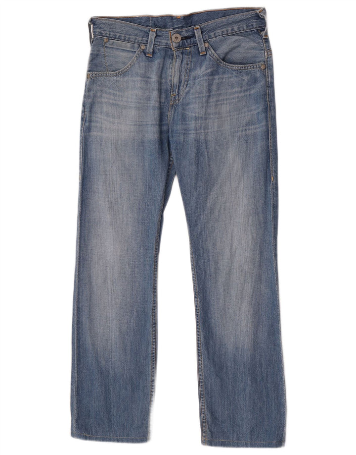 Levi's Damen Straight Jeans W28 L26 Blau