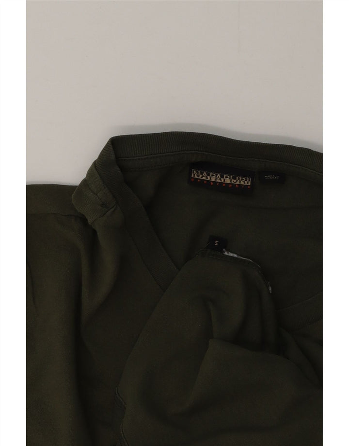 NAPAPIJRI Herren Geographic T-Shirt Top Small Khaki