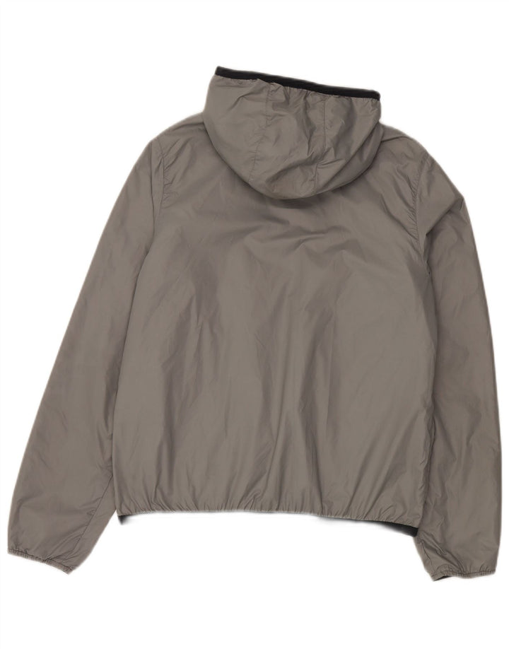 K-Way Reversible Damen-Regenjacke mit Kapuze, UK 14, Mittel, Marineblau, Polyamid