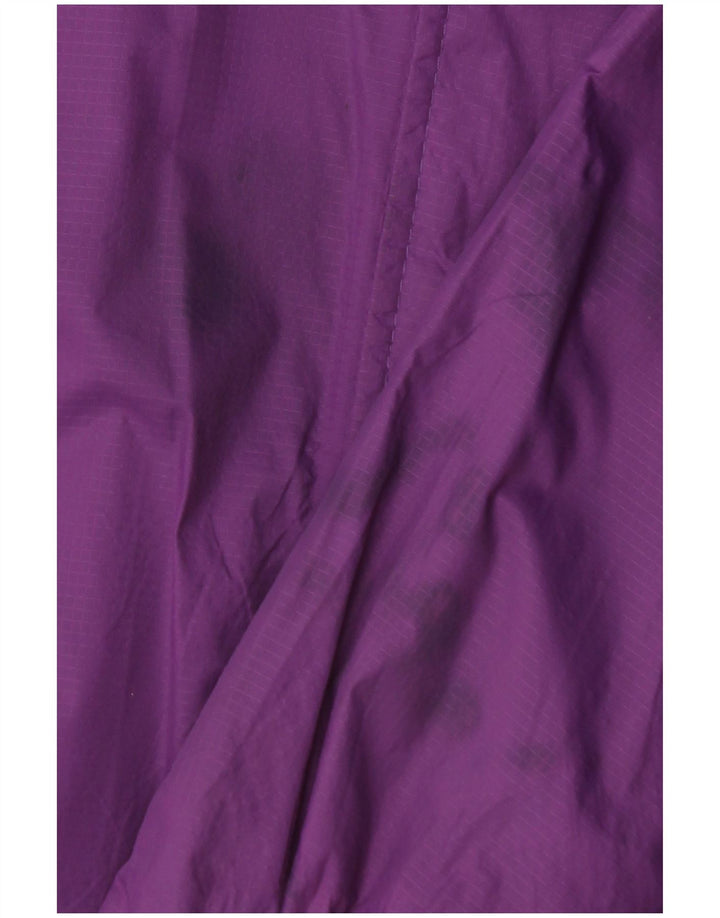 Mountain Warehouse Damen-Regenjacke mit Kapuze, UK 12, mittelviolettes Nylon