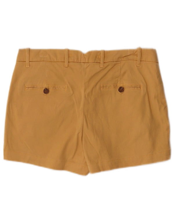 Zara Damen Chinoshorts EU 36 XS W26 Gelb Lyocell