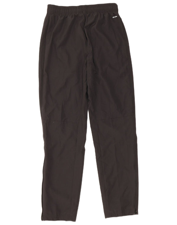 Adidas Jungen Climalite Trainingshose 13–14 Jahre, schwarzes Polyester