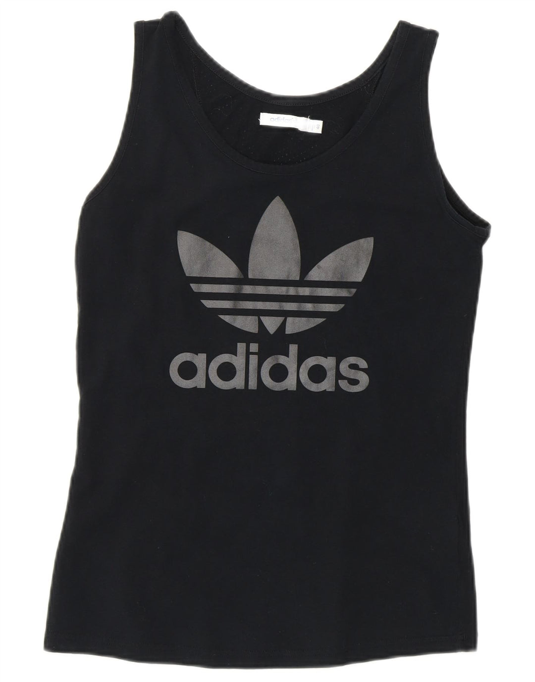 ADIDAS Damen Grafik T-Shirt Top IT 40 Small Schwarz