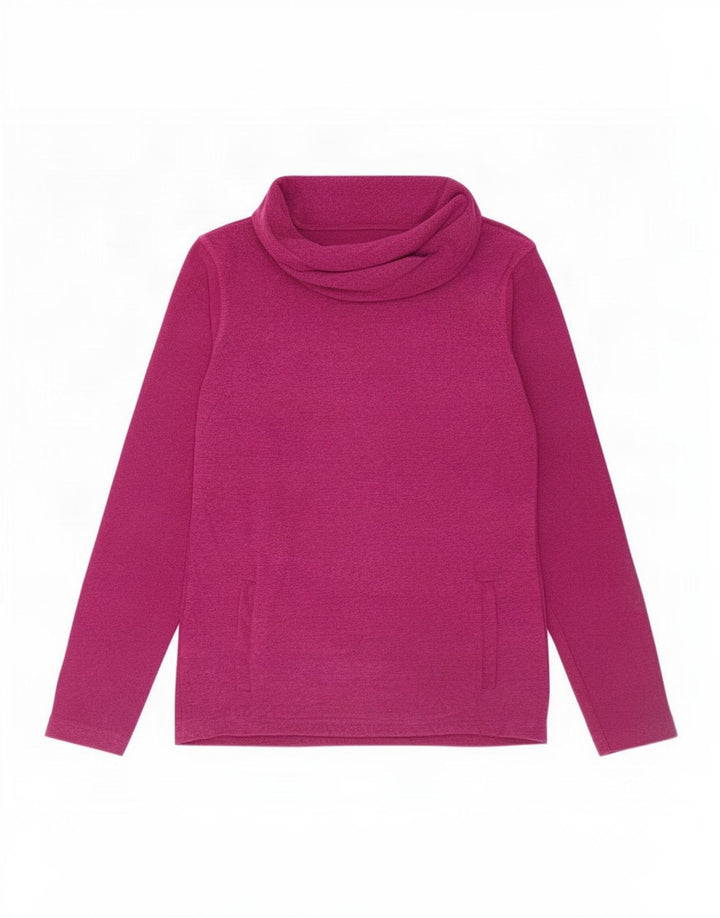 Mountain Warehouse Damen-Oberteil, langärmlig, UK-Größe 8, Lila, Polyester