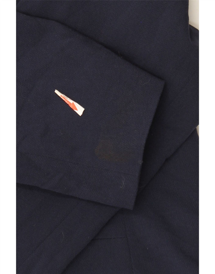 Marks & Spencer Damen-Blazer mit 2 Knöpfen, Größe UK 14, mittleres Marineblau