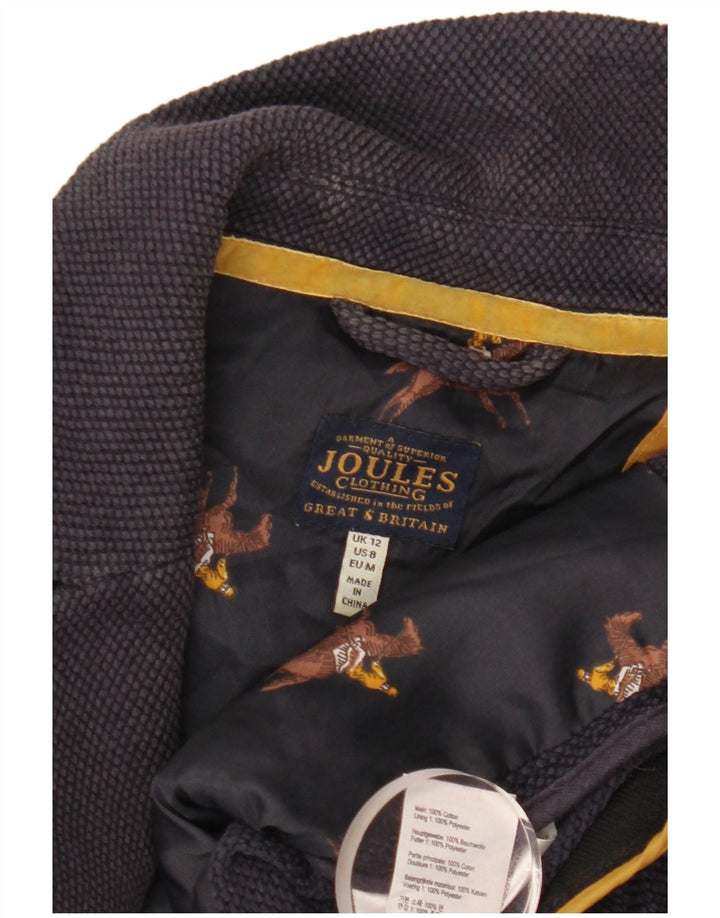 Joules Damen-Blazerjacke mit 2 Knöpfen, UK 12, Mittelmarineblau, Merinowolle