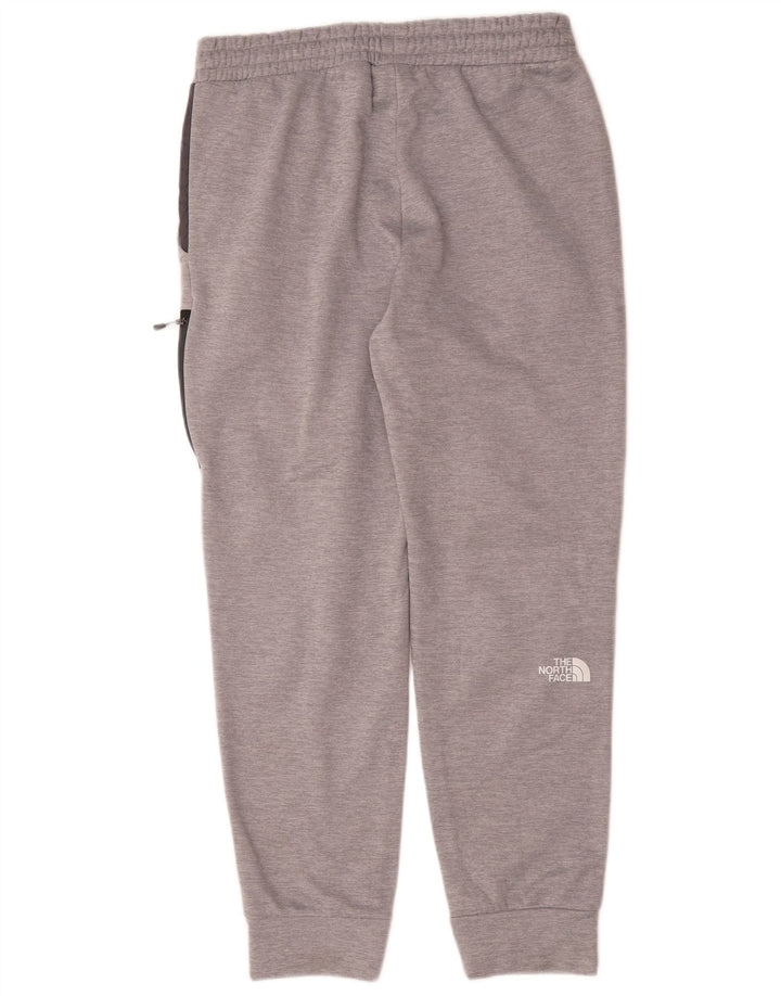 The North Face Herren-Trainingshose, Jogginghose, mittelgrau, Farbblock