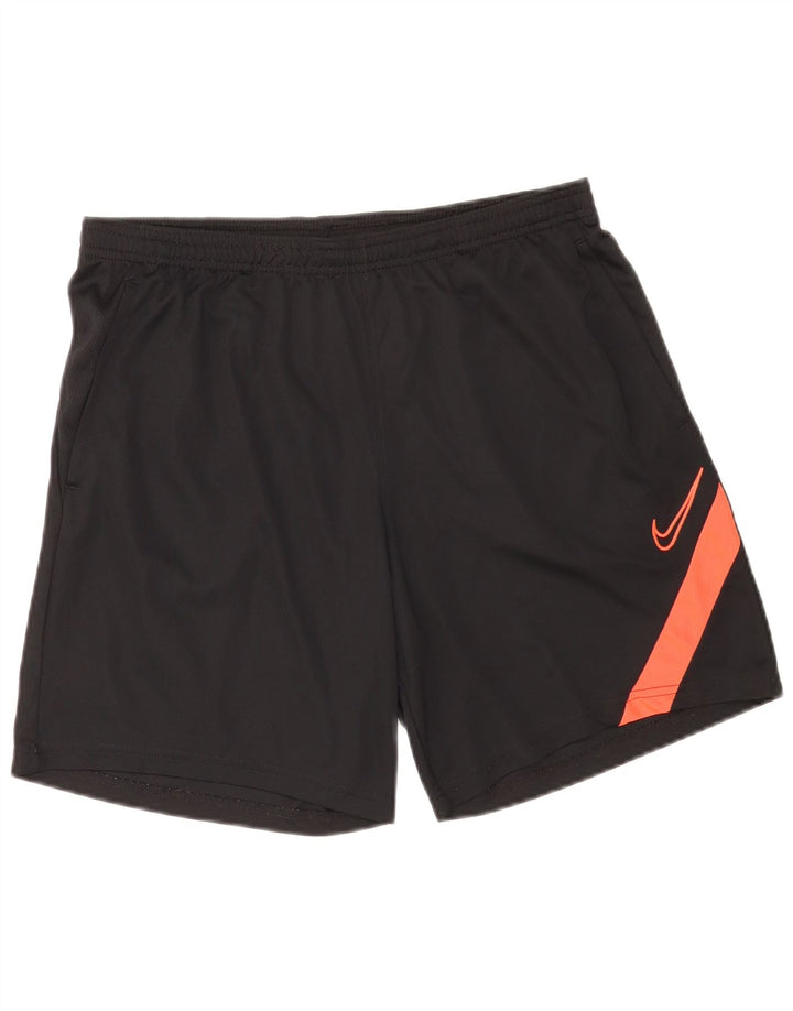 Nike Herren Dri Fit Sportshorts, groß, schwarzes Farbblock-Polyester