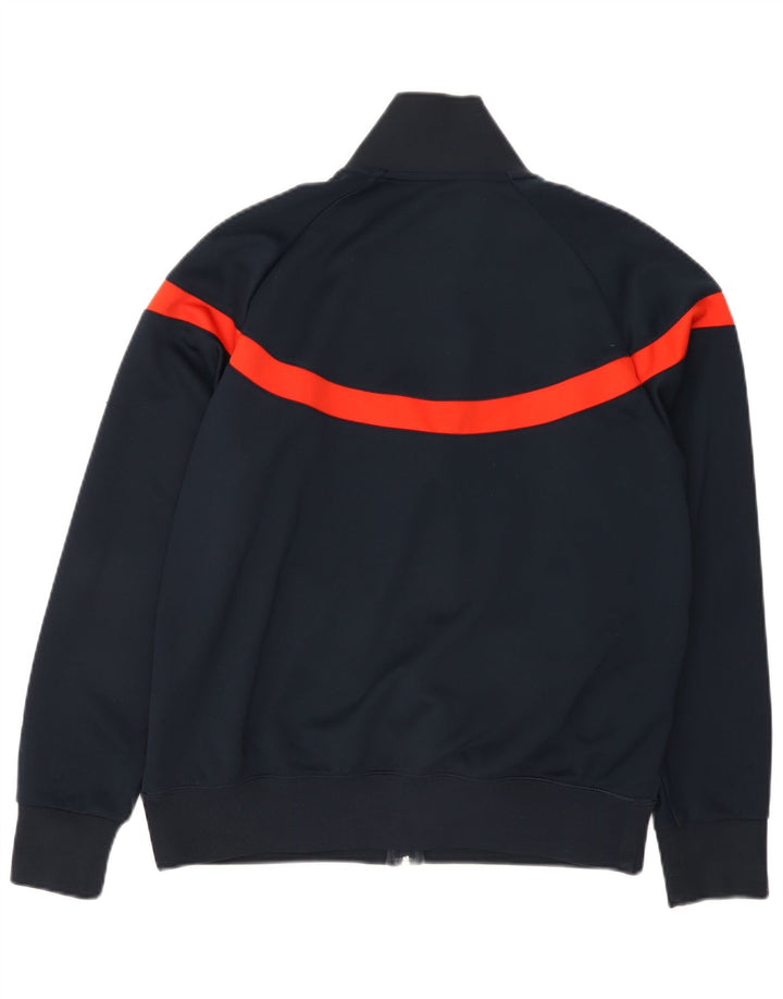 Nike Herren-Trainingsanzugoberteil, UK-Größe 42/44, Größe L, Marineblau, Farbblock
